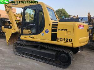 China 0.5m³ Bucket 450mm Track 12t Komatsu PC120 Excavator wholesale