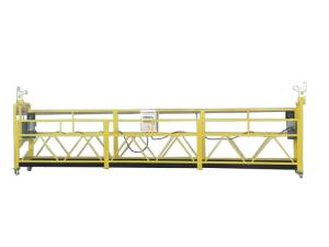 China Painting steel 6 meters 630kg ZLP630 suspended platform for glass cleaning wholesale