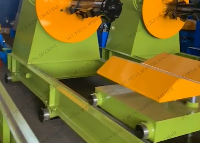 Hydraulic 5T Metal Decoiler Machine 3KW Coil Decoiler Auto Control