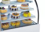 Fan Cooling 2 Degree R134A Refrigerant Cake Display Fridge