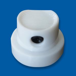 China Diameter 0.41mm Aerosol Actuator Hair Spray Nozzle Black Insert wholesale