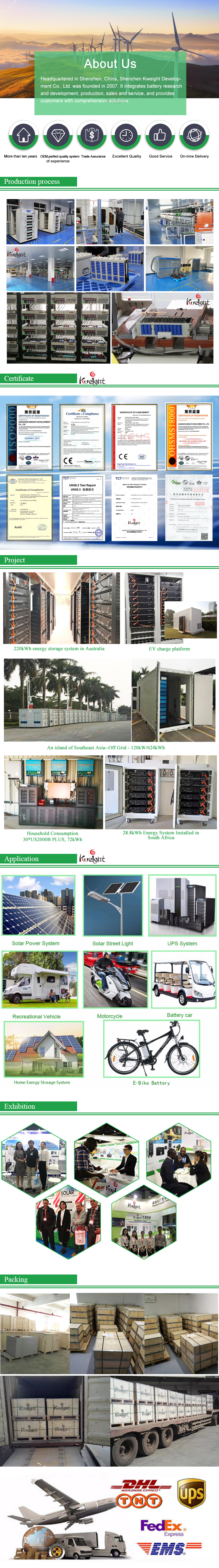Telecom Ups 48v 100ah Lithium Ion Battery Pack Lifepo4 Solar Energy Storage