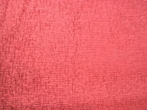 China 100 Polyester Pink Chenille Stripe Upholstery Fabric Shrink - Resistant wholesale
