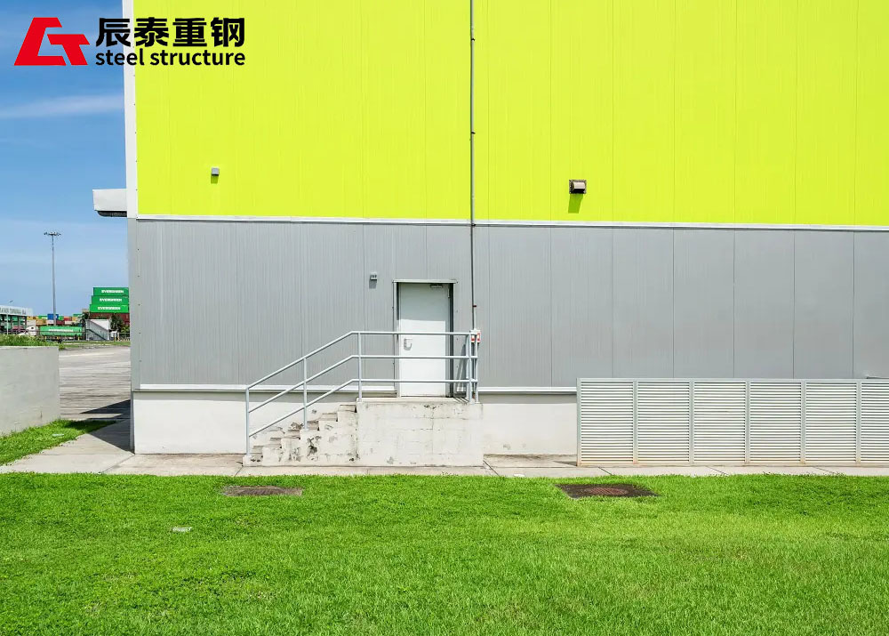 Galvanized Steel Frame Storage Building Lightweight Steel Warehouse Building Construction