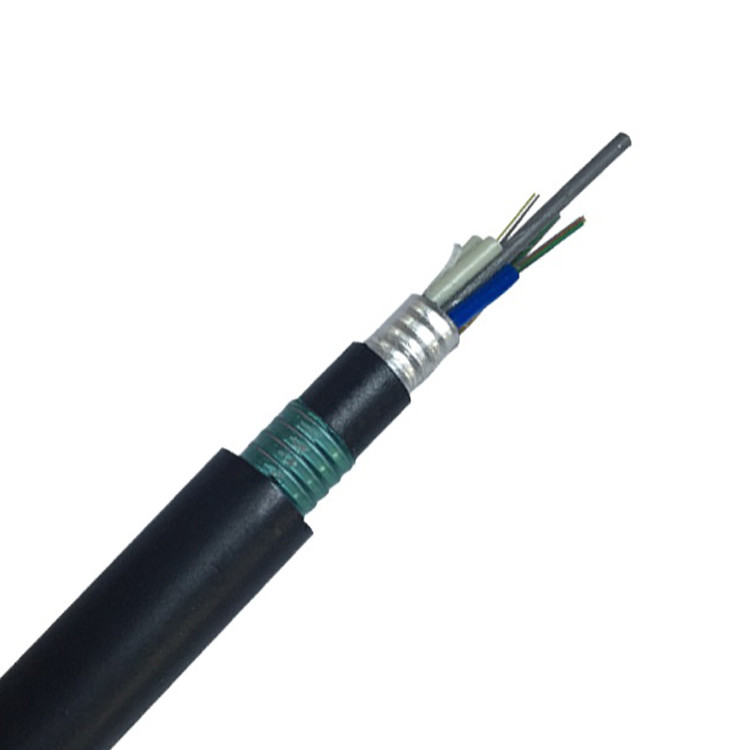 Dual Armoured GYTA53 Direct Burial Single Mode Fiber Optic Cable 36 Core