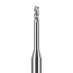 Carbide Long Neck Round Nose Milling Cutter Micro Diameter Series