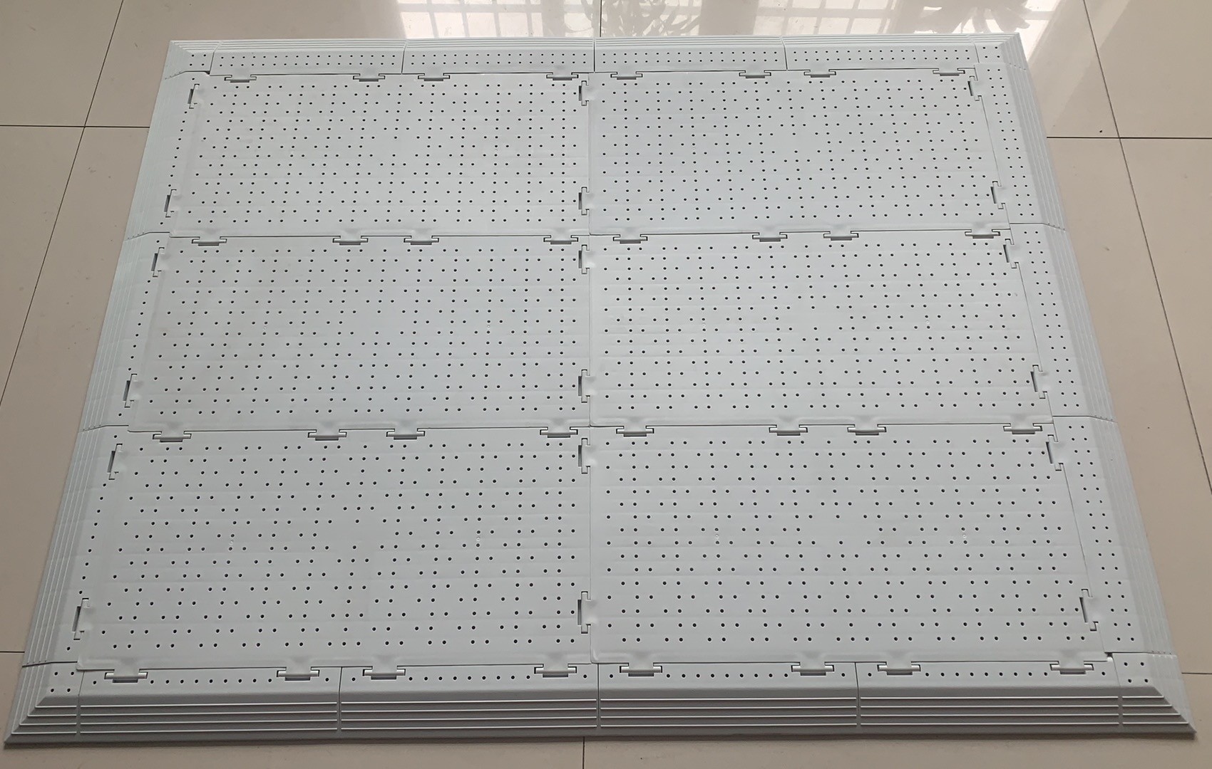Polypropylene Temporary Outdoor Flooring Lightweight Portable Tent Flooring