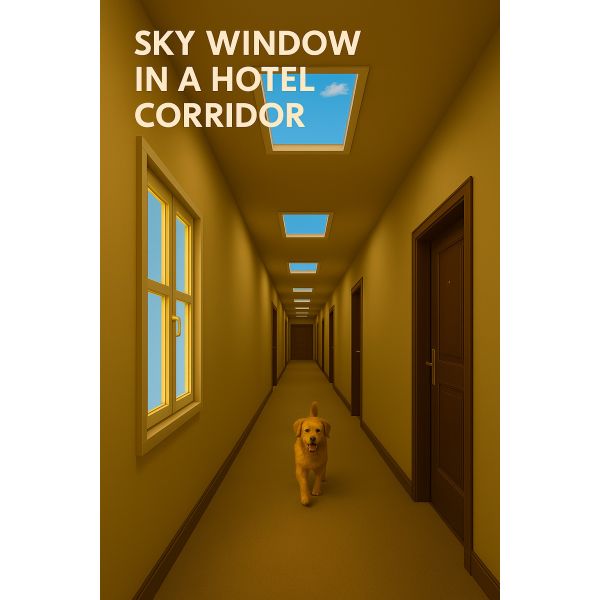 Wall Mounting L1182*W582*H36mm Fake Window Light with 2100-7500K Light Color