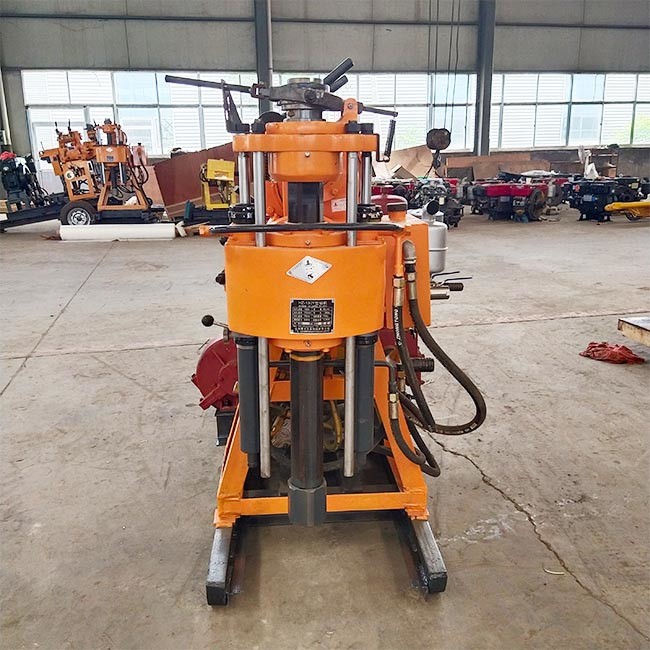 200m Depth Hydraulic Core Drilling Rig Machine Fast Speed HZ-200YY