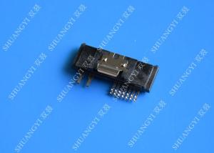 China Female CrimpLocking Motherboard SATA Connectors Voltage 40V AC 13 Pin wholesale