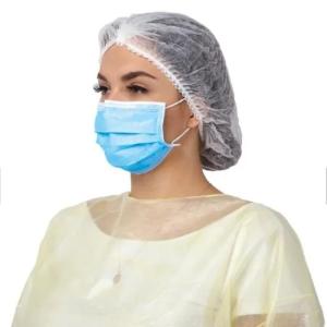 China Non Woven Disposable Medical Mask , Blue Disposable Earloop Face Mask wholesale