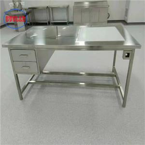 China Polished Stainless Steel Lab Bench with As Drawing Specifications wholesale