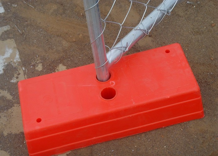 Diamond Hole Shape Portable Chain Link Fence For Residential Housing Sites