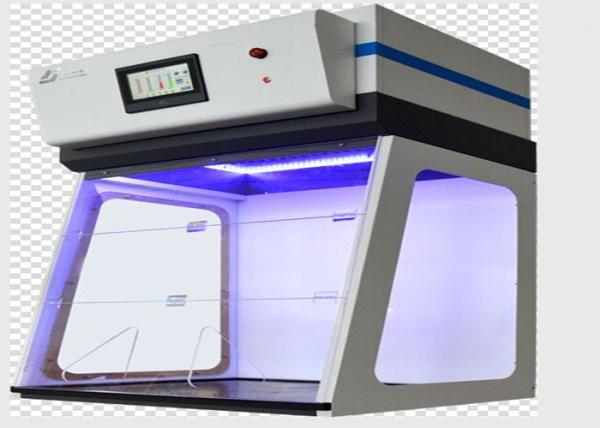 Chemistry Lab Ductless Fume Hood Benchtop All Steel Material LCD Touch Screen
