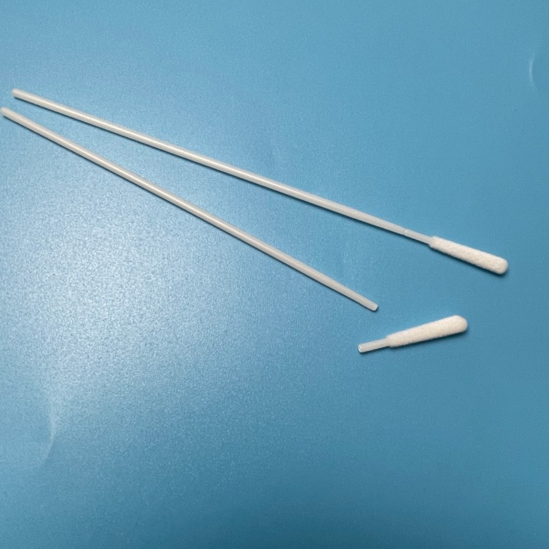 15cm Long Specimen Collection Swabs Throat Sampling Swab With 30mm Breakpoint