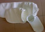 Micron Rated Water Filtration Bag Needle Felt PE / PP Welded Bag Filter