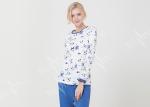 Beautiful Floral Womens Pyjama Sets Home Suit For Adult Customized Size