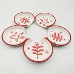 Ceramic Christmas Dinnerware Set Wholesale Porcelain Tableware With Holiday