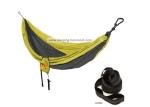Small Portable Single Person Parachute Nylon Hammock With Carabiners Outdoor