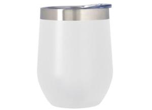 China Durable Stainless Steel Stemless Wine Tumbler Double Wall Vacuum Insulated wholesale