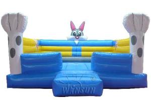 China Children'S Inflatable Bounce House , 0.9mm PVC Blow Up Jump House wholesale