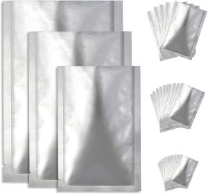 China 1 Gallon Mylar Vacuum Sealer Bags Sliver Food Storage Aluminum Foil Bags wholesale