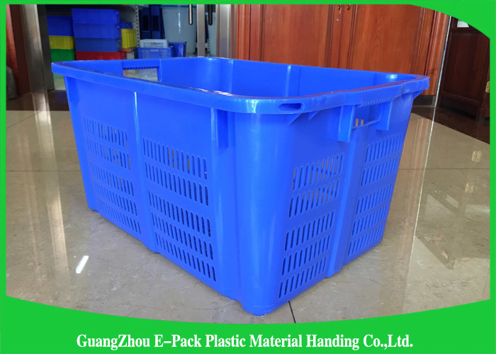 Durable Plastic Food Cratest Medicine Transpor PE Material Environmental Protection