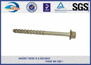 China Railway Sleeper Fixing Stainless Steel Coach Screws ISO898-1 UIC864-1 wholesale