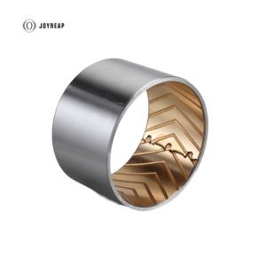 China Trunnion Bimetal Bushing Self Lubricating Bimetallic Bearing Bogie Suspension wholesale