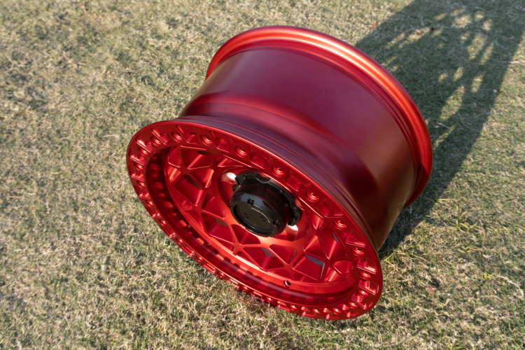 16 17 inch 6x139.7 4x4 Offroad Wheels Mesh Design With Chrome Rivets