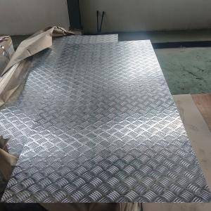 China T6 Grade 1050 1100 5052 6061 7075 Aluminum Plate Embossed Pattern for Construction Decoration Aluminium Sheet wholesale