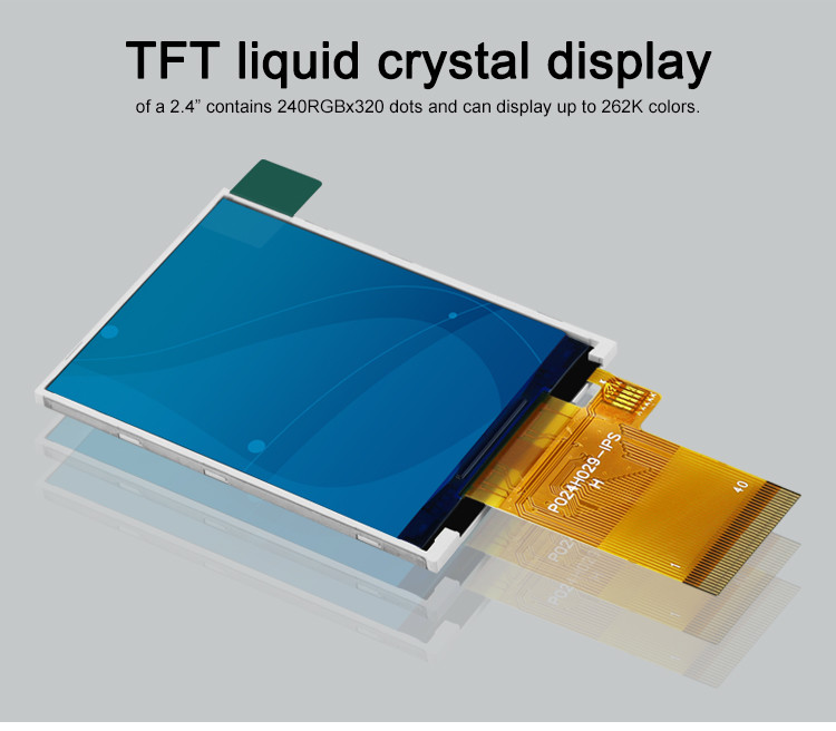 Polcd 2.4 Inch IPS TFT LCD Display 240x320 MCU 16 Bit Tft Lcd Display