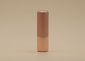 China Rose Gold Lip Balm Tubes , Lipstick Tube Container ISO 9001 / SGS Certified wholesale