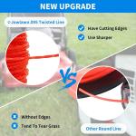 Heavy Duty Trimmer Line Weeder Twist Rope for Lawn Trimmer