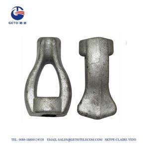 China 0.625 Inch Pole Foreged TEN Galvanized Eye Nut wholesale