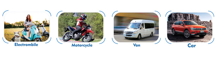 CDMA 12V Reset Alarm Motorcycle GPS Tracker / Mini Bike Tracker