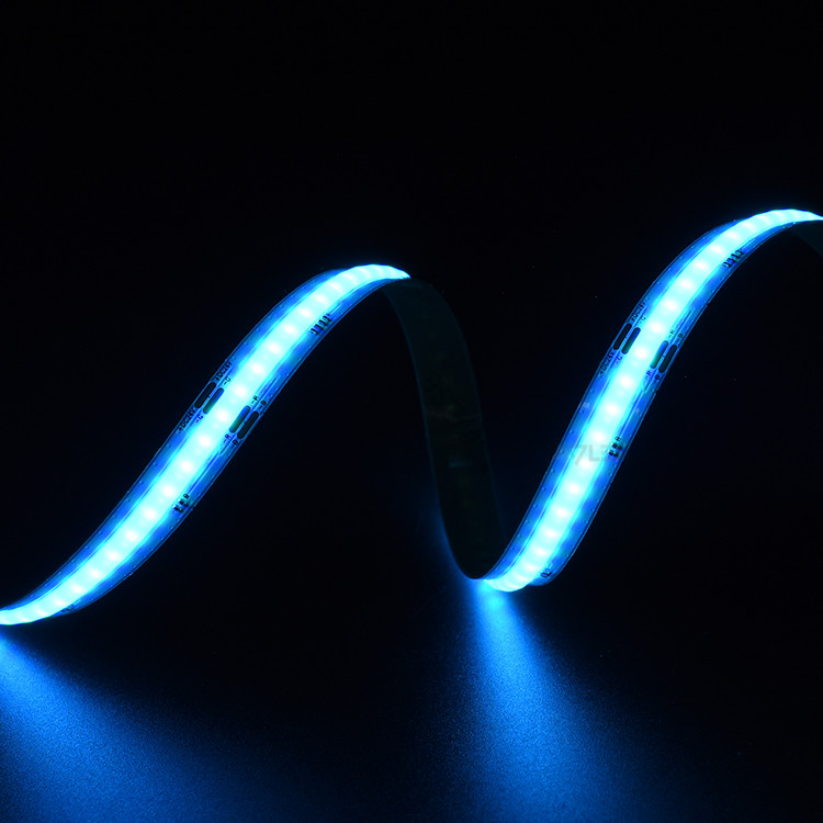 RGB COB LED Strip 24V 630 LEDs/M Soft Flexible COB Tape For Lighting Project