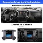 2Din GMC Sierra Silverado Chevrolet Car Radio Android Auto Stereo