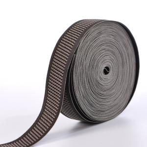 China 37mm Narrow Woven Mattress Tape Edge Polyester / Nylon / Cotton Material wholesale