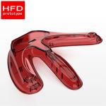 Transparent CNC Prototype Machining