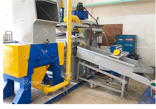 Automatic Scrap Cable Recycling Machine 28KW-95KW Waste Cable Recycling Machine