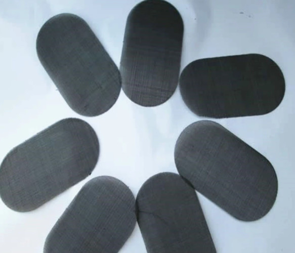Low Carbon Iron Fine Mesh Filter Screen For Plastic Industry 40 50 60 Mesh