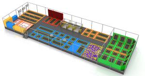 China Adults Trampoline Park Equipment Multifunction ASTM Standard wholesale