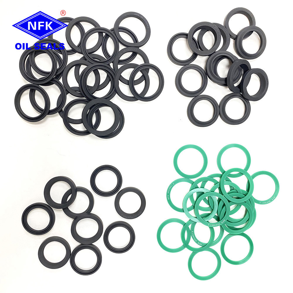 PU FKM PTFE Silicone Hydraulic Rod Seals Oil U Dust Seal Gasket
