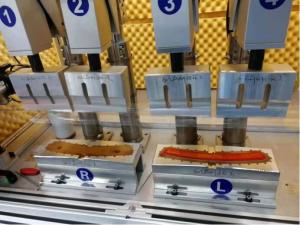 China ABS PP Plastic 220mm 2.6kw Ultrasonic Welding Equipment wholesale