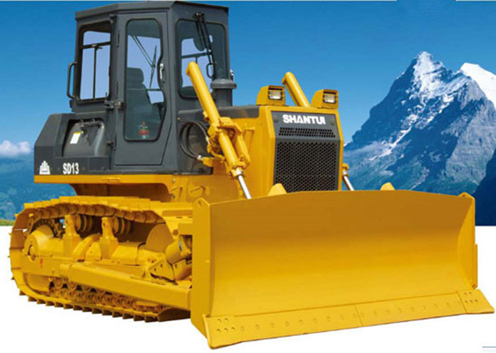 DH13-K2 Hydraulic Crawler Bulldozer 130 Horse Power Small Road Dozer 2200rpm Rated Speed