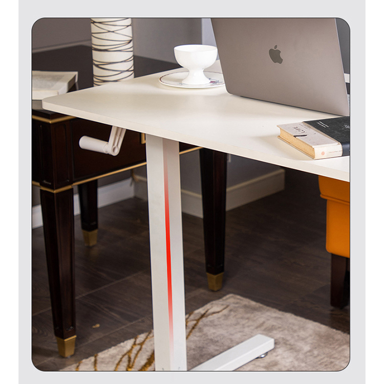White Wooden Design 2023 Modern Luxury CEO Office Desk Table for Adult Laptop Desk