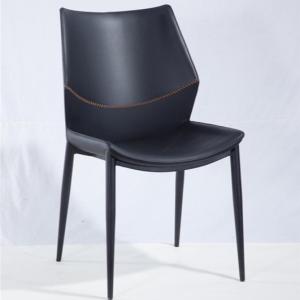 China Metal Frame 44.5cm Contemporary Dining Room Chair wholesale