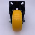 4'' Fixed Polyurethane Caster Wheels