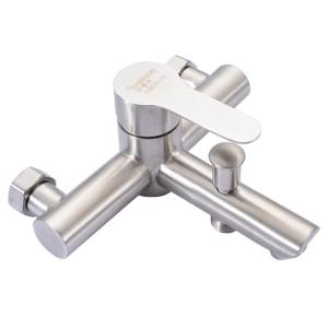 China OEM ODM Stainless Steel Bathroom Faucet Surface Polishing Wear Resistance wholesale